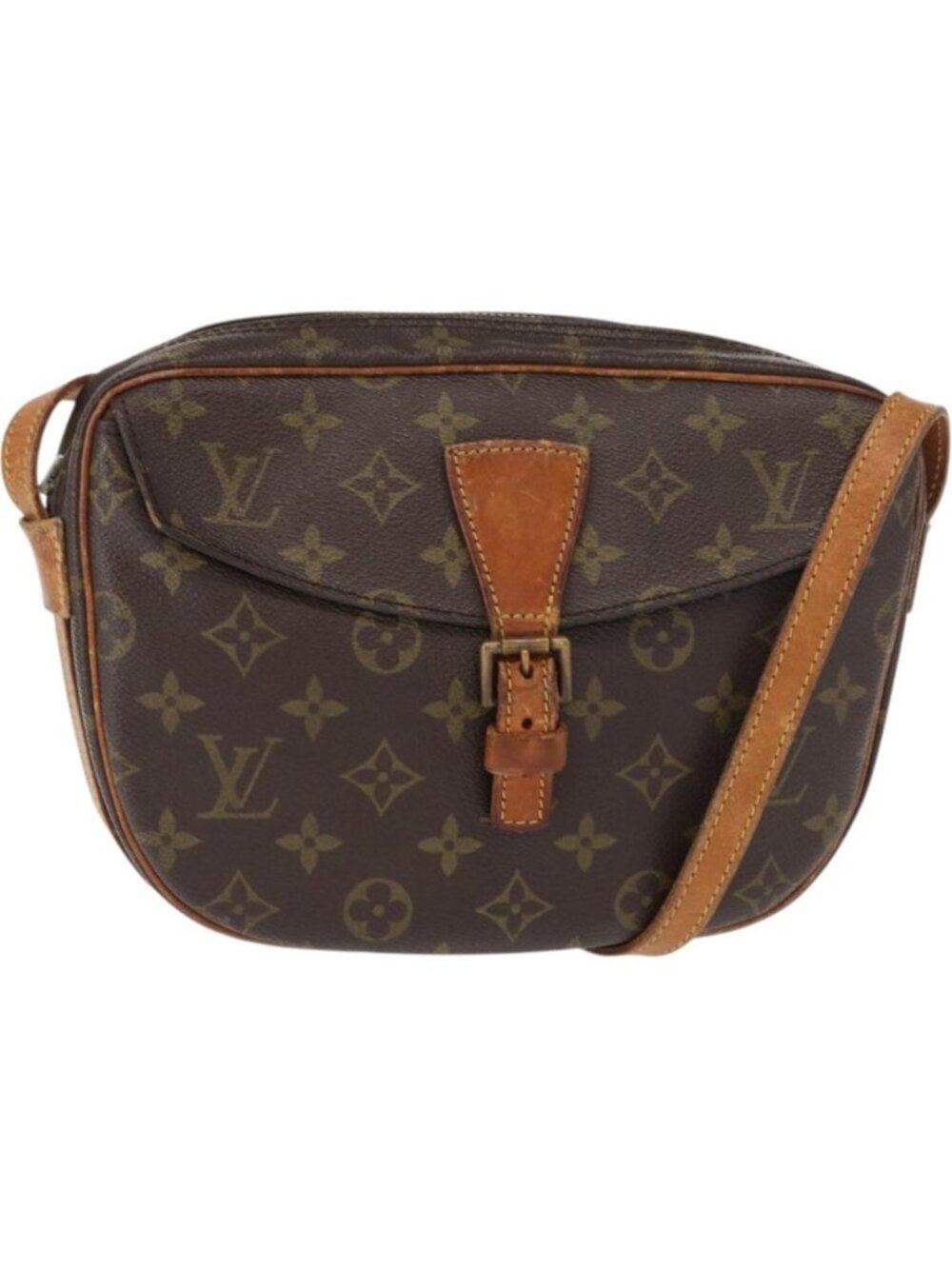 LOUIS VUITTON Monogram Jeune Fille MM Shoulder Bag Vintage M51226